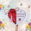 Martisor magnet cu licheni - Inima