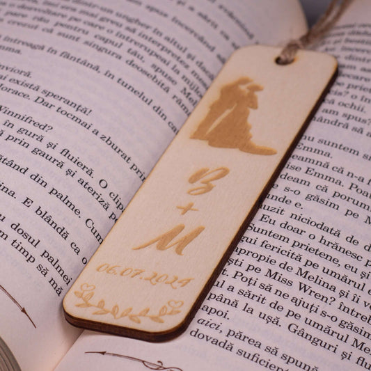 marturii nunta semn de carte, detalii