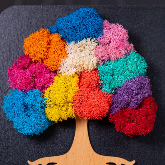 Decorațiune emoționantă cu mesaj pentru fiică și Pomul Vieții colorat