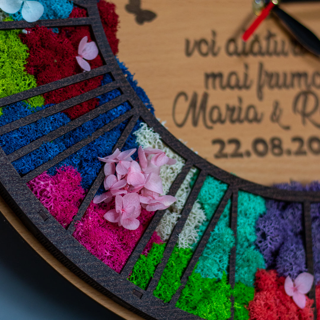 Ceas cu Licheni Personalizat – "Cerere nasi"