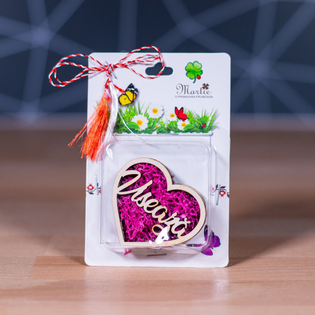 Martisor magnet cu licheni - Viseaza