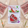 Martisor magnet cu licheni - Iubeste