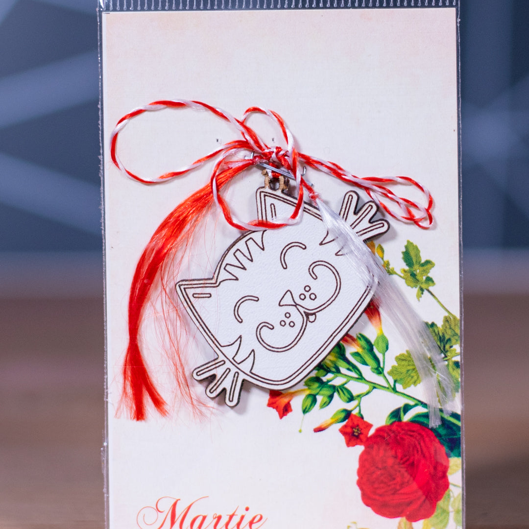 Martisor pisica gravata
