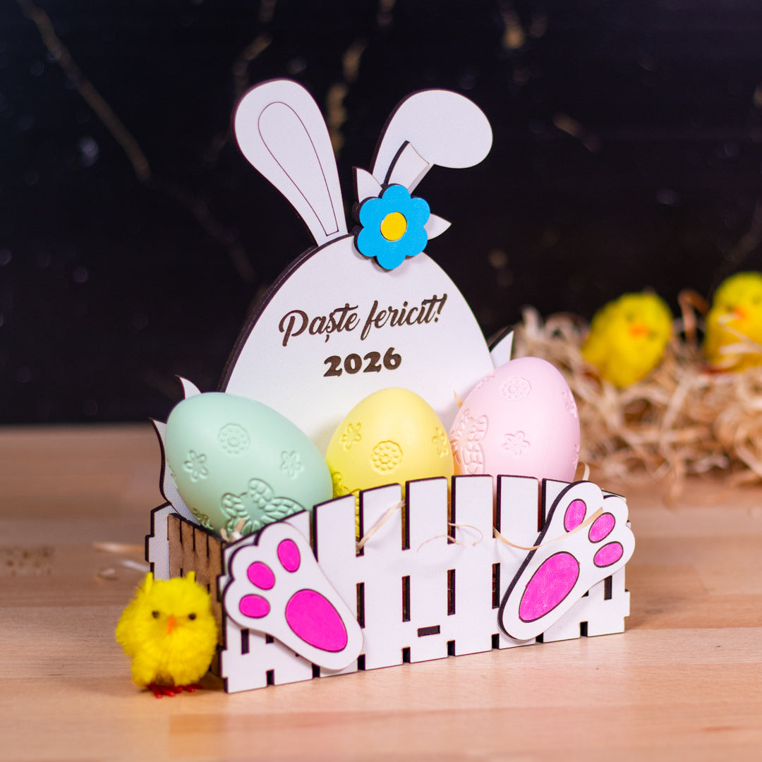 Cosulet de Paste cu iepuras - Paște Fericit 2026