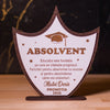 Trofeu personalizat absolvent 2025