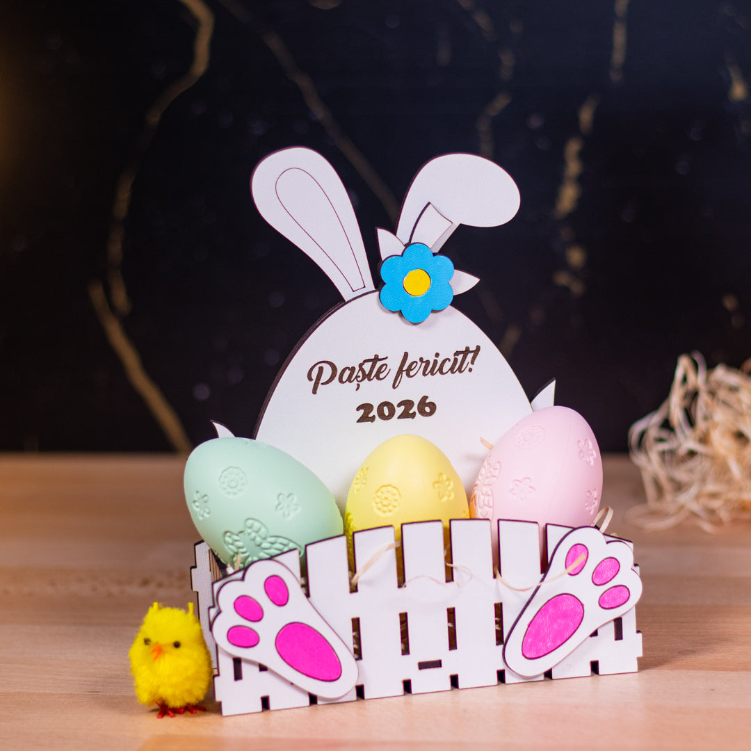 Cosulet de Paste cu iepuras - Paște Fericit 2026