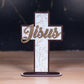 Cruce decorativa- Iisus, 10 x 15 cm