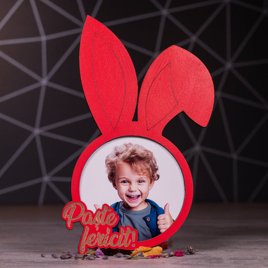 Magnet cu poza Iepuras de Paste