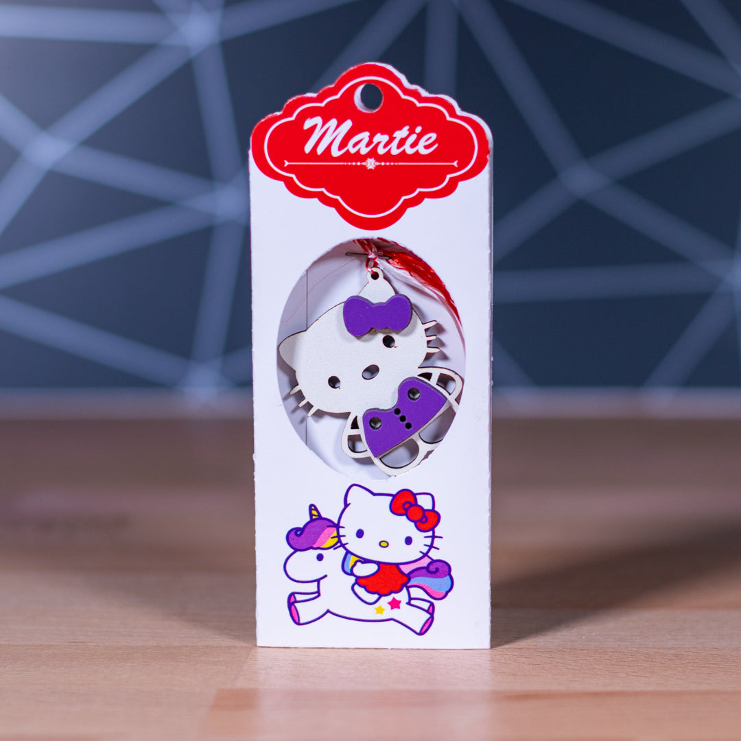 Martisor model pisica mov