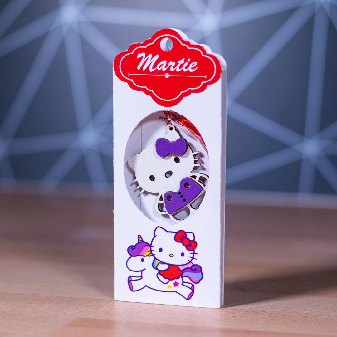 Martisor model pisica mov