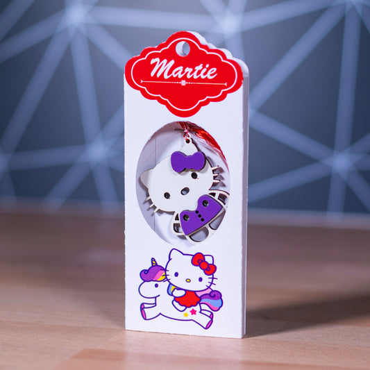 Martisor model pisica mov