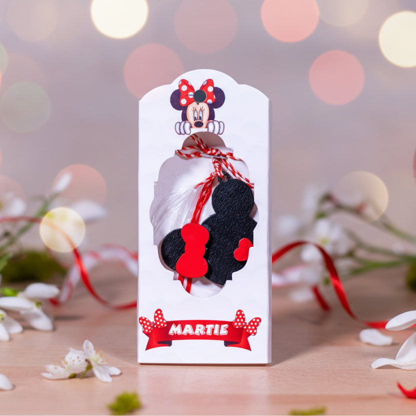 Mărțișor Minnie Mouse - Hand made