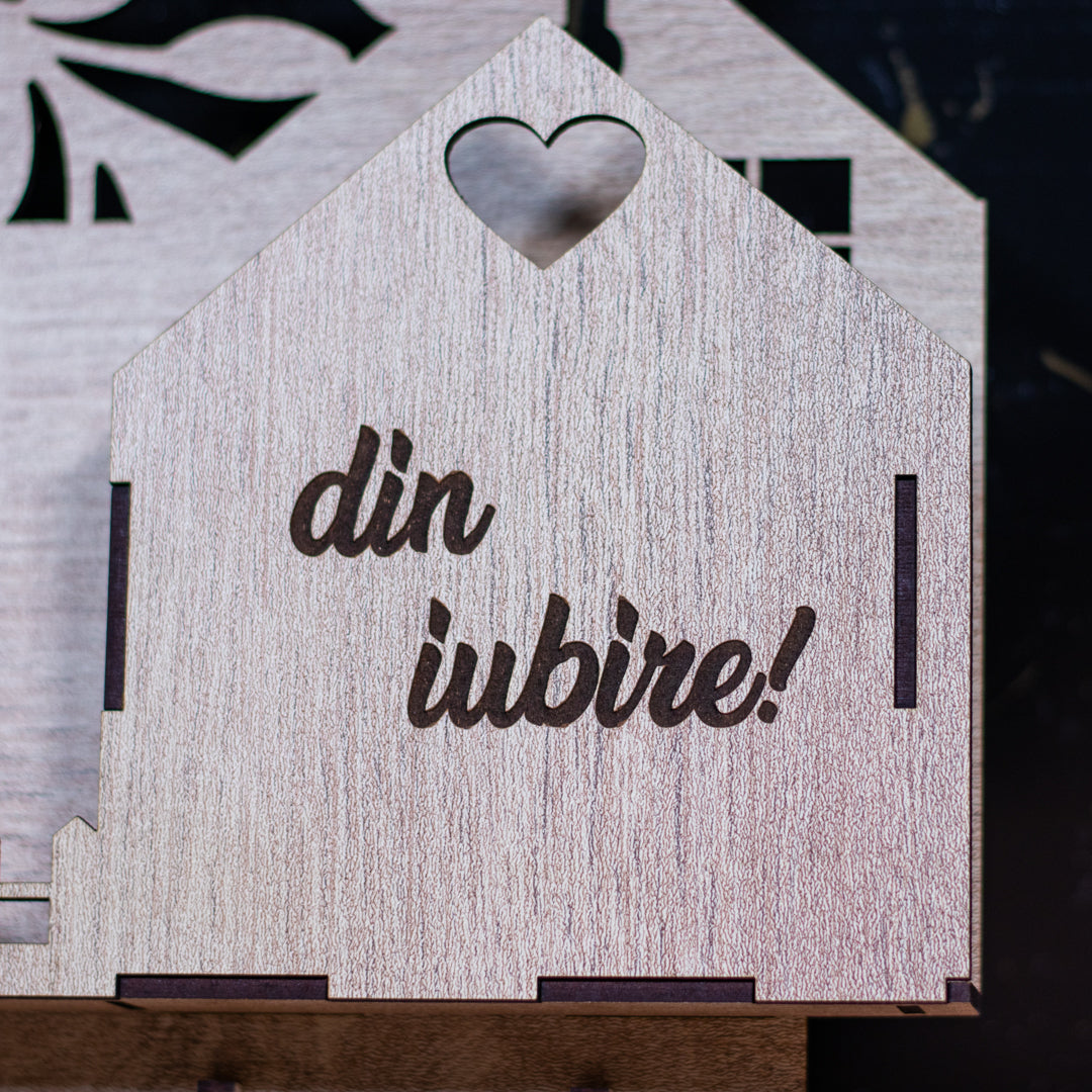 Suport de chei - Familie, 30 x 33 cm