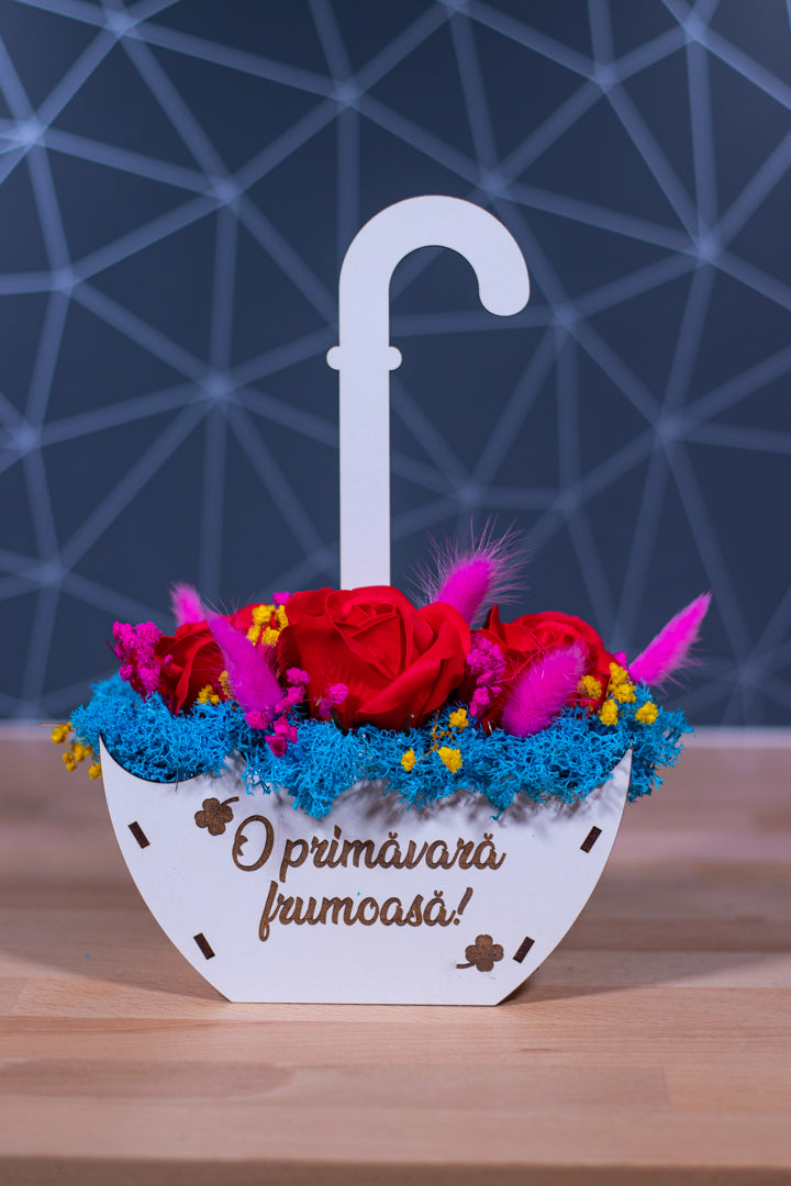 Umbreluta decoratiune de Martisor